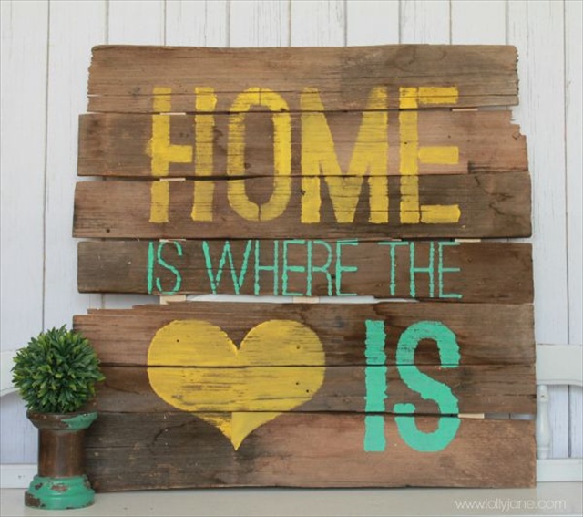 pallet wall art